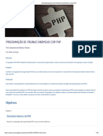 Programação de Páginas Dinâmicas Com PHP