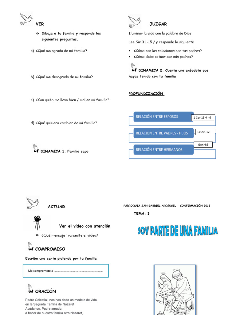 Soy Parte de Una Familia | PDF