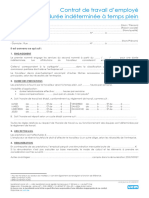 UCM-Documents-Je Grandis-Contrat de Travail D Employé À Durée Indéterminée À Temps Plein