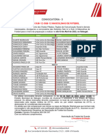 3 Convocatoria Sub-12 Sub-13 Masculina 2022 -2023