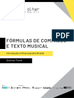 APOSTILA - UNO Fórmulas de Compassos e Texto Musical em Braille - Modulo 3
