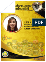 Fritzie A. Aparra, RN Eagle 2021 Nominee