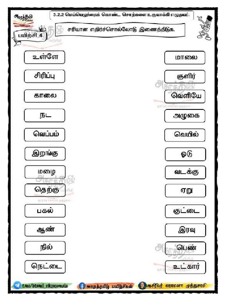 எதிர்ச்சொல் | PDF