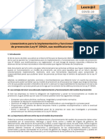 Lexmail Lneamientos para La Implementacion y Funcionamiento Del Modelo de Prevencion