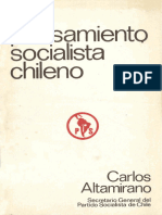 Carlos Altamirano Orrego - El Pensamiento Socialista Chileno (2009)