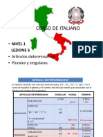 Curso de Italiano 1-6