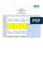 MOVE Class Schedule 2nd Semester2021-2022 - G12 Java