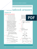 Self Assessment Answers 24 Asal Chem CB