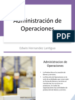 Administración de Operaciones