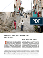 11 Panorama de La Politica Alimentaria en Colombia