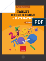 Tablet Delle Regole Di Matematica (Paola Ethel Demarchi)