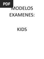 Modelos Examenes Por Nivel