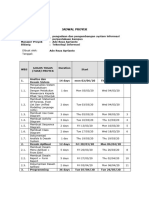 C. Jadwal Proyek