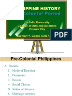 Precolonial Period 50718098