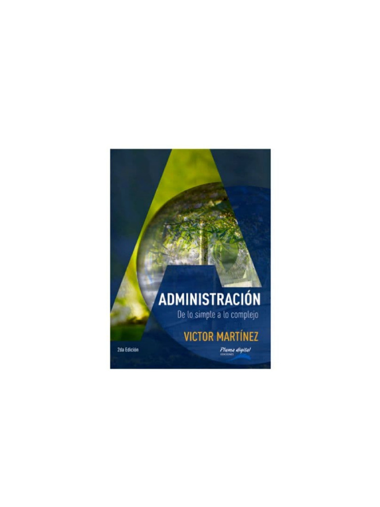 Administración, de Lo Simple A Lo Complejo-2° Edición | PDF