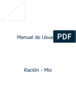 Manual Ración - Mix
