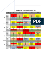 Horario 2023 Ceba Las