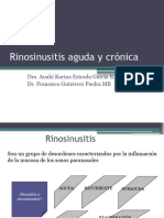 Rinosunusitis Aguda y Cronica