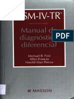 DSM IV TR. Manual de Diagnostico Diferencial