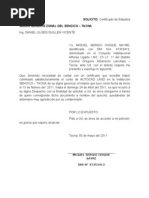 Download SOLICITUD SENCICO by Miguel Sergio Chique Sayre SN67296267 doc pdf