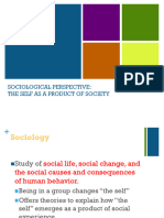 Chapter 2 - Sociological Perspectives of The Self