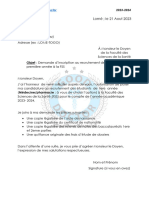 Modele 2 Lettre de Demande Fss-Gooddoctor 2023