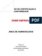 Relatório de Área Limpa