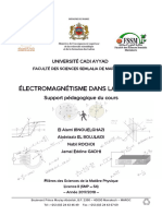 Electromagnétisme Dans La Matière