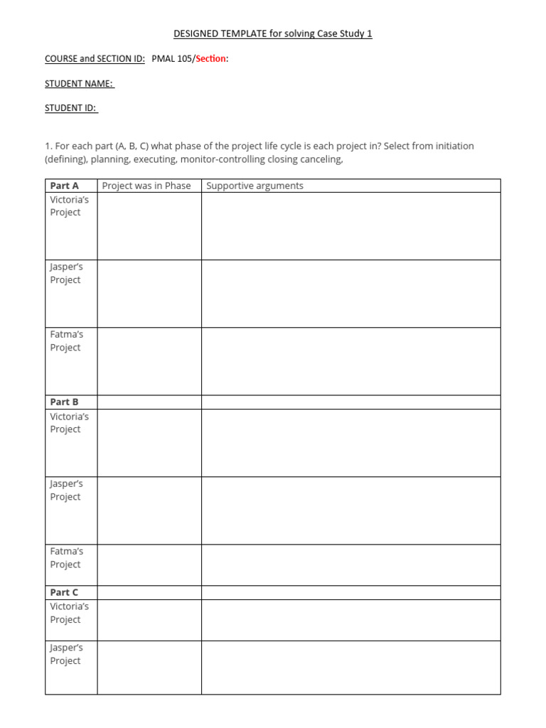 Cs 1 template pdf