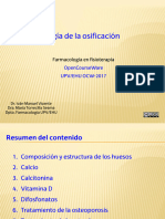 Tema. Farmacología de La Osificación