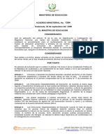 Acuerdo Ministerial No. 1304