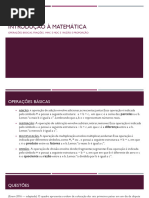 Slide ENEM - Introdução À Matemática