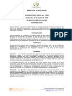 Acuerdo Ministerial No. 1068