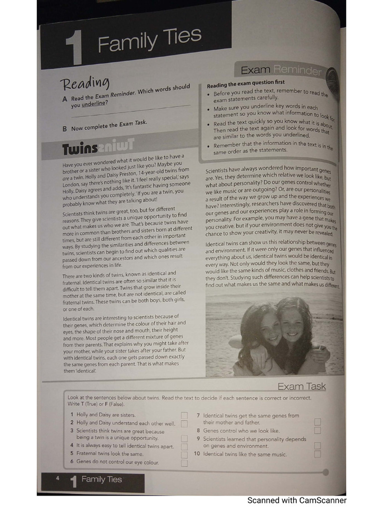 Workbook Vocabulary 1 | PDF