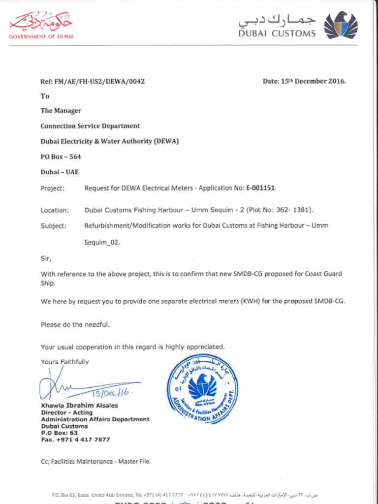 Meter Letter | PDF
