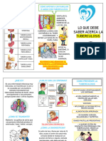 Triptico de Tuberculosis