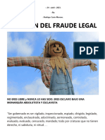 El Fraude Legal Existente Hoy Dia. Esclavismo.