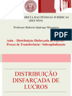 Slides - DDL, Preços de Transferência e Subcapitalização