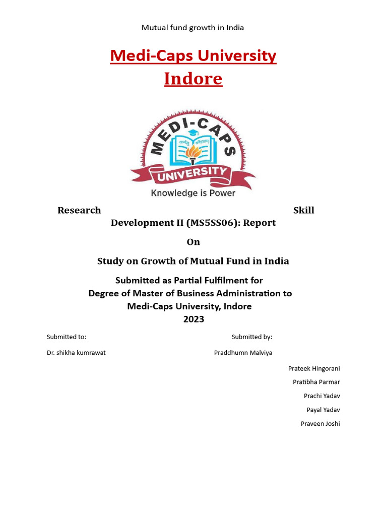 study-on-growth-of-mutual-fund-in-india-pdf