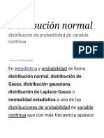 Distribución Normal - Wikipedia, La Enciclopedia Libre