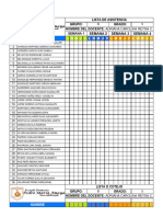 Lista de Asistencia 5 B