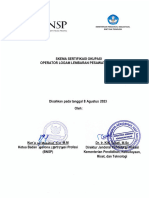 Skema Sertifikasi Okupasi Operator Logam Lembaran Pesawat Udara