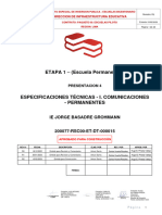 200077-RSC00-ET-DT-000015 - Especificaciones Técnicas - I. Comunicaciones - Permanentes