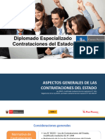 Diplomado Especializado en Contrataciones Del Estado - Semana 1