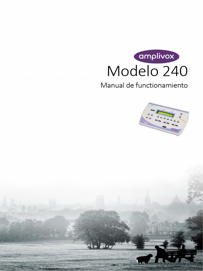 Manual de funcionamiento Amplivox 240 | PDF | Auriculares | Conector ...