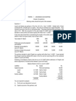 Paper - 1: Advanced Accounting