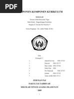Download Komponen-komponen Kurikulum Makalah Auto Saved by Lestari Aulia SN67299094 doc pdf