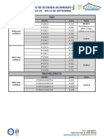 Calendario de Acogida de Alumnado 2023 24