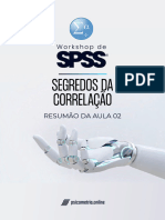 Workshop de SPSS - Aula 02 - Segredos Da Correla o