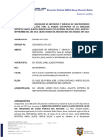 Modelo de Contrato para Mantenimiento de Vehículos Sector Publico Ecuador